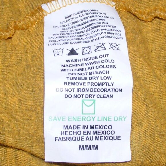 MILWAUKEE BREWERS Tee, M, Blue/Yellow, Logo, Cooperstown collection, Baseball - Picture 11 of 12